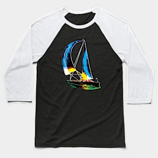 Sailing on the Sea Baseball T-Shirt